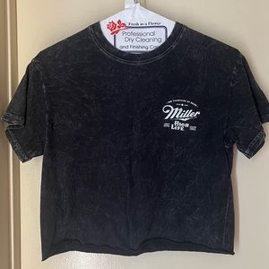 Women’s Miller high life crop t-shirt